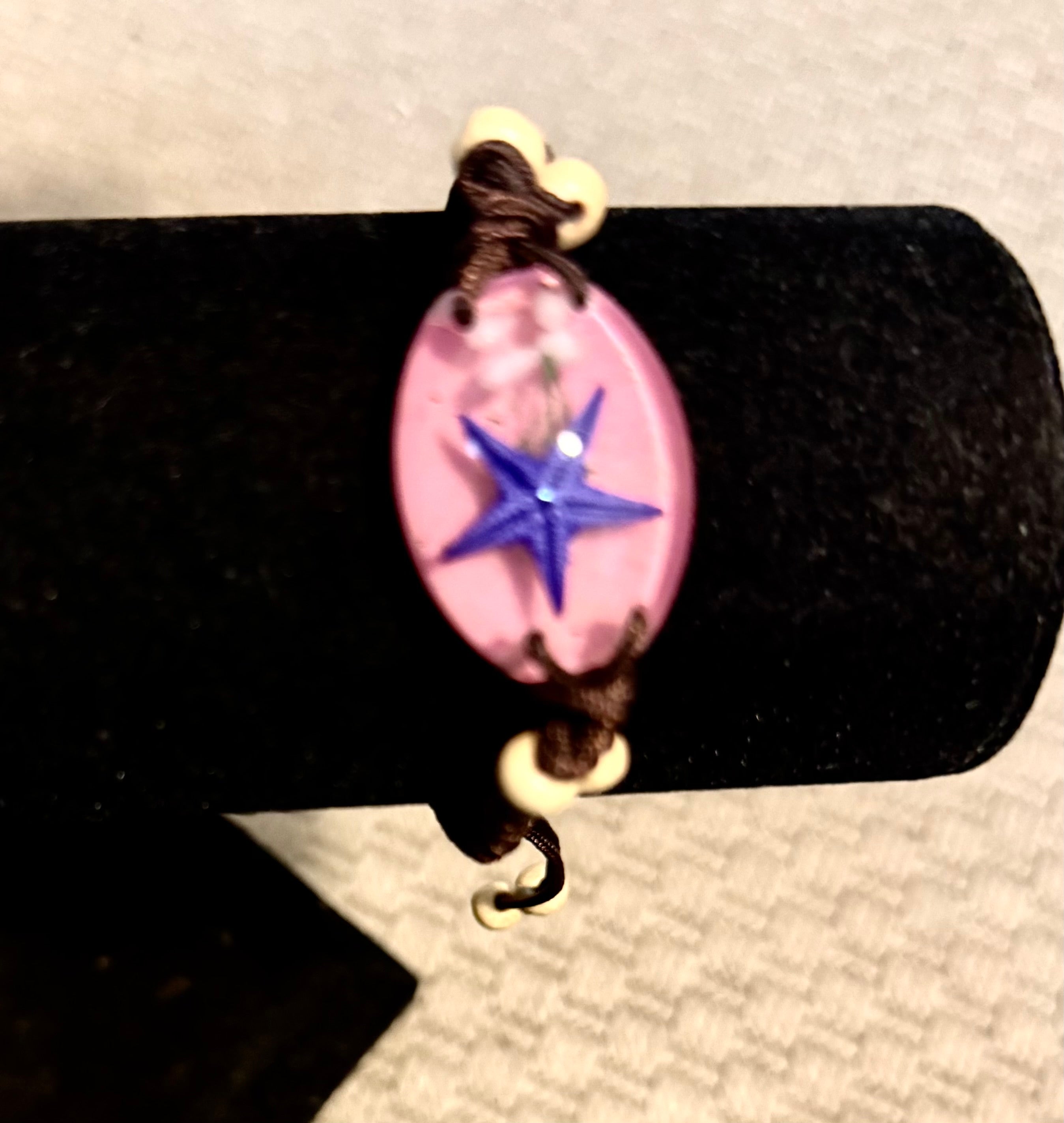 Starfish Bracelet /Handwoven/海星/手织手鏈