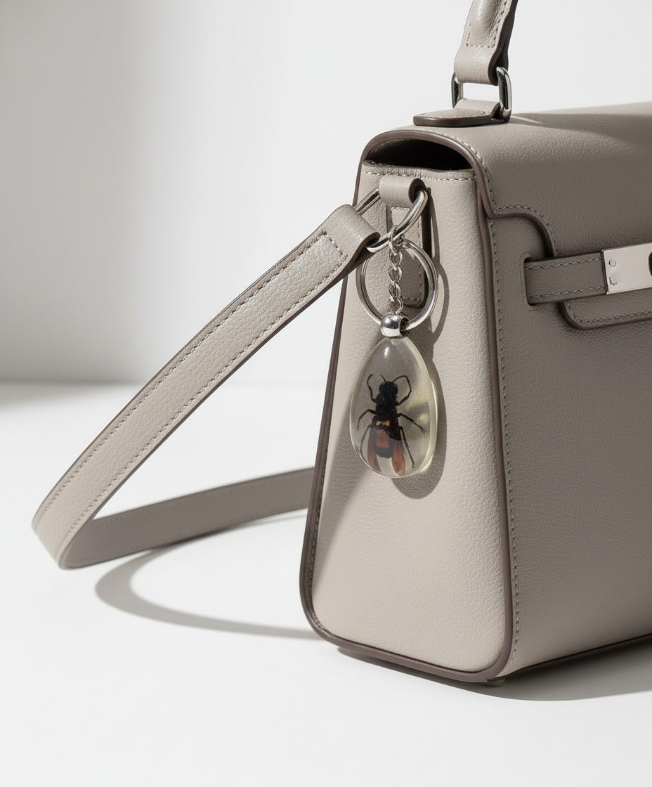 glow in dark Keychain /Real bug keychain/Wasp大黃蜂/匙扣