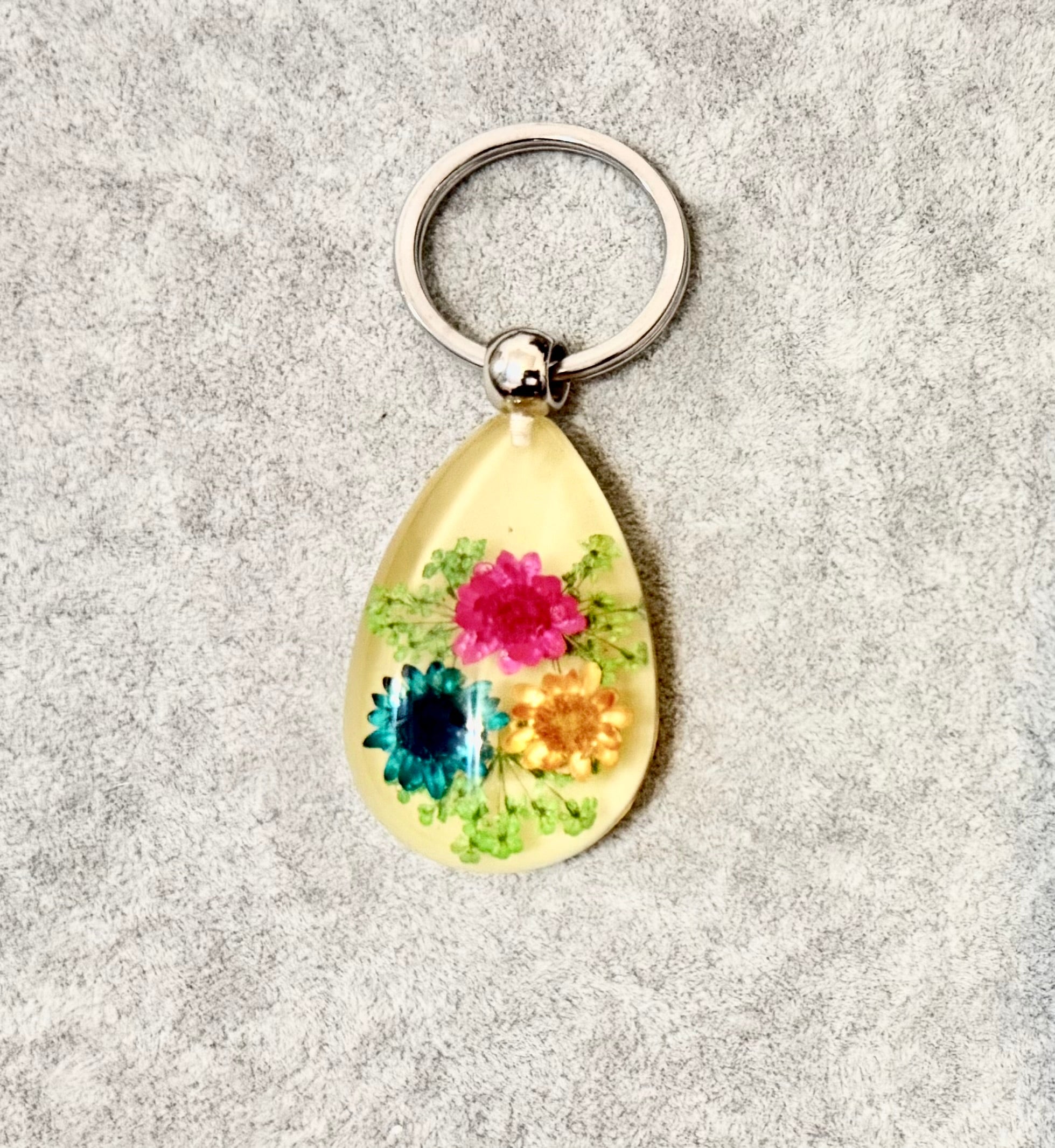 Glow in dark/Flower Keychain/多花/匙扣