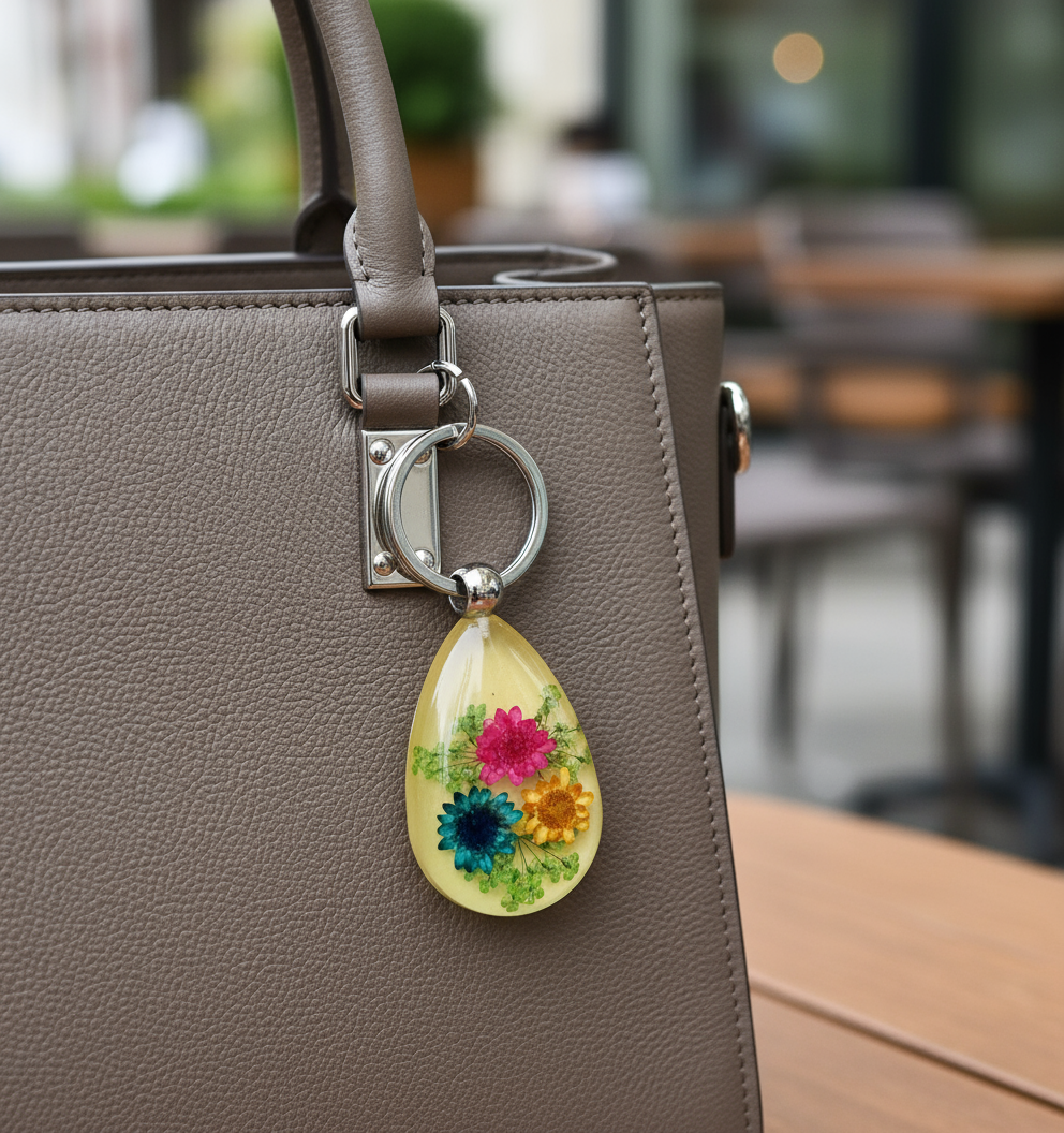 Glow in dark/Flower Keychain/多花/匙扣