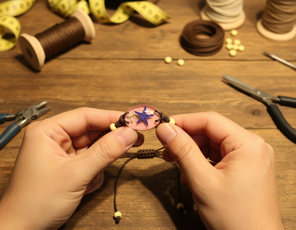 Starfish Bracelet /Handwoven/海星/手织手鏈
