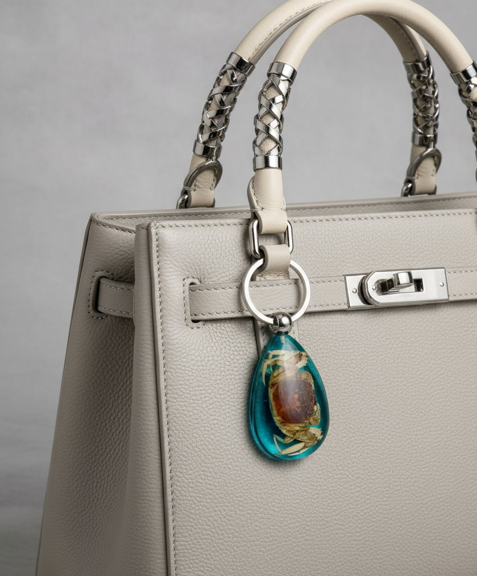 Crab/insect Keychain/glow in dark/蟹子匙扣