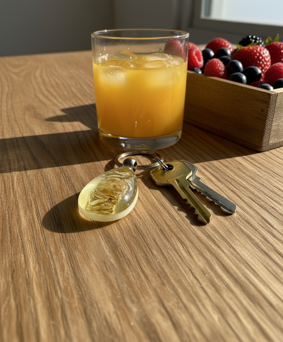 Crab/insect Keychain/glow in dark/蟹子匙扣