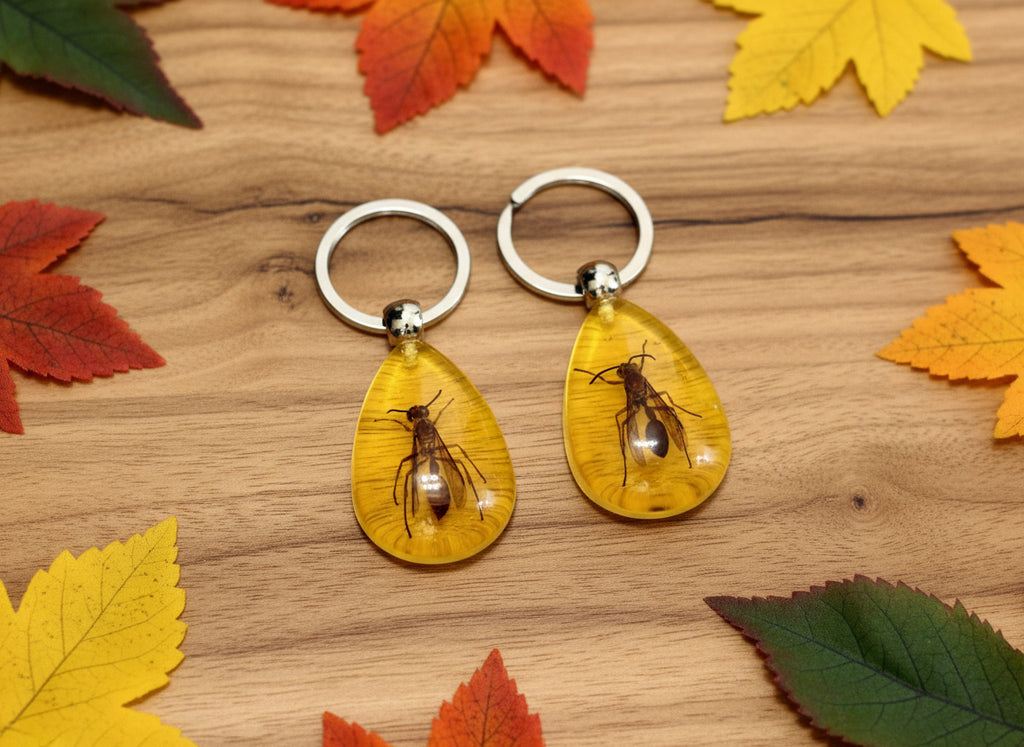 hornet /insect keychain 黃胡蜂匙扣