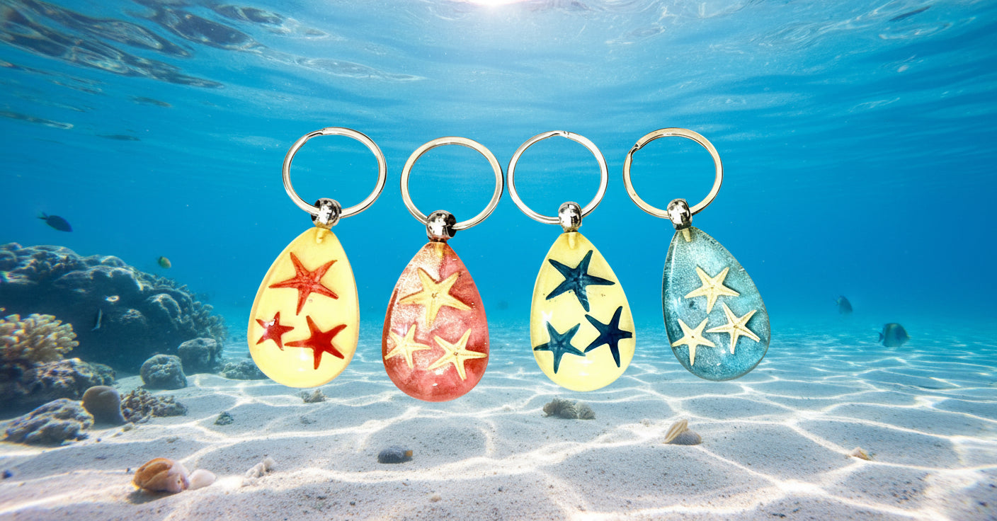 Starfish keychain/海星匙扣