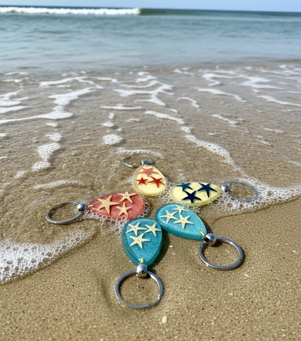 Starfish keychain/海星匙扣
