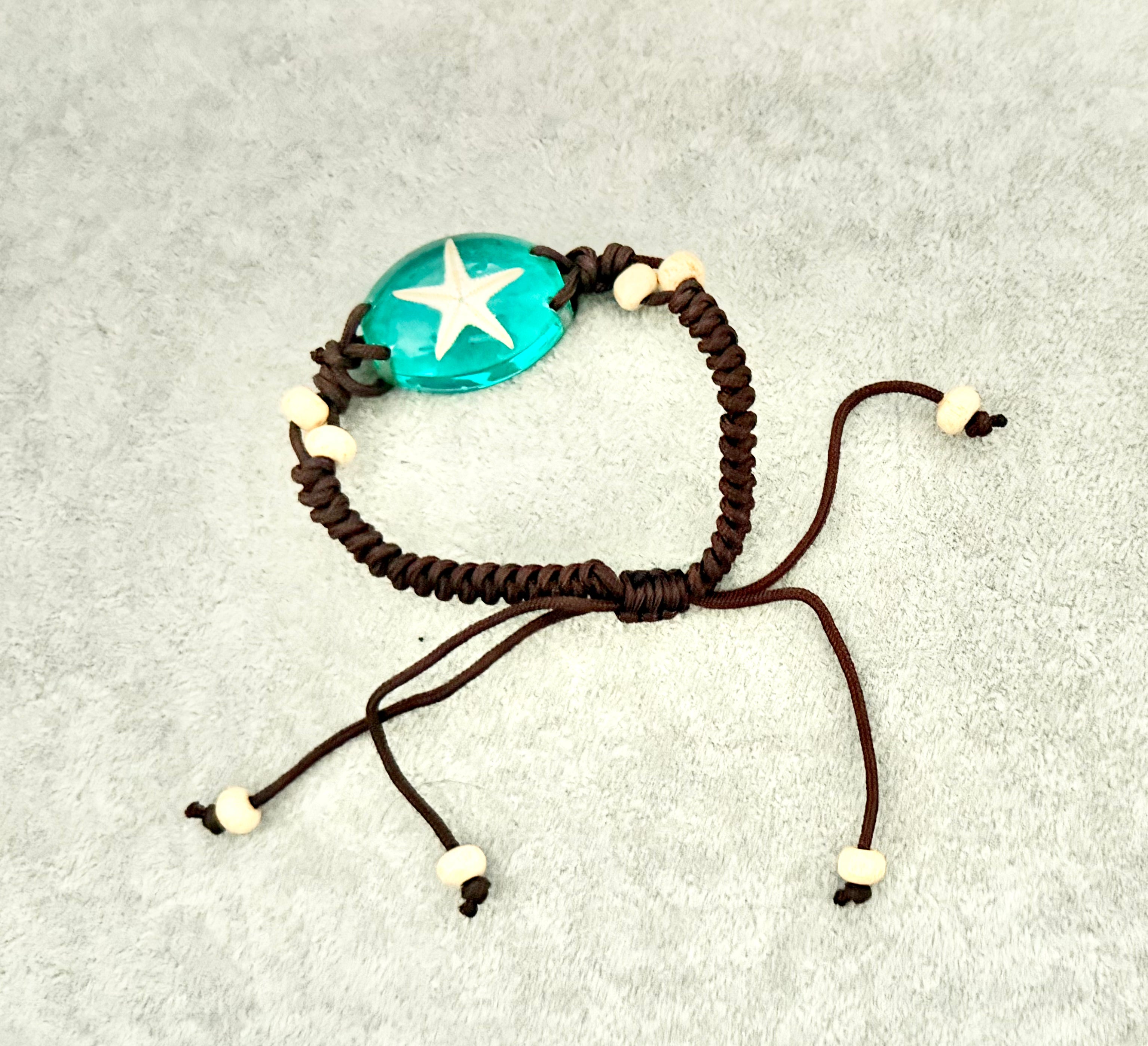 Starfish Bracelet /Handwoven/海星/手织手鏈