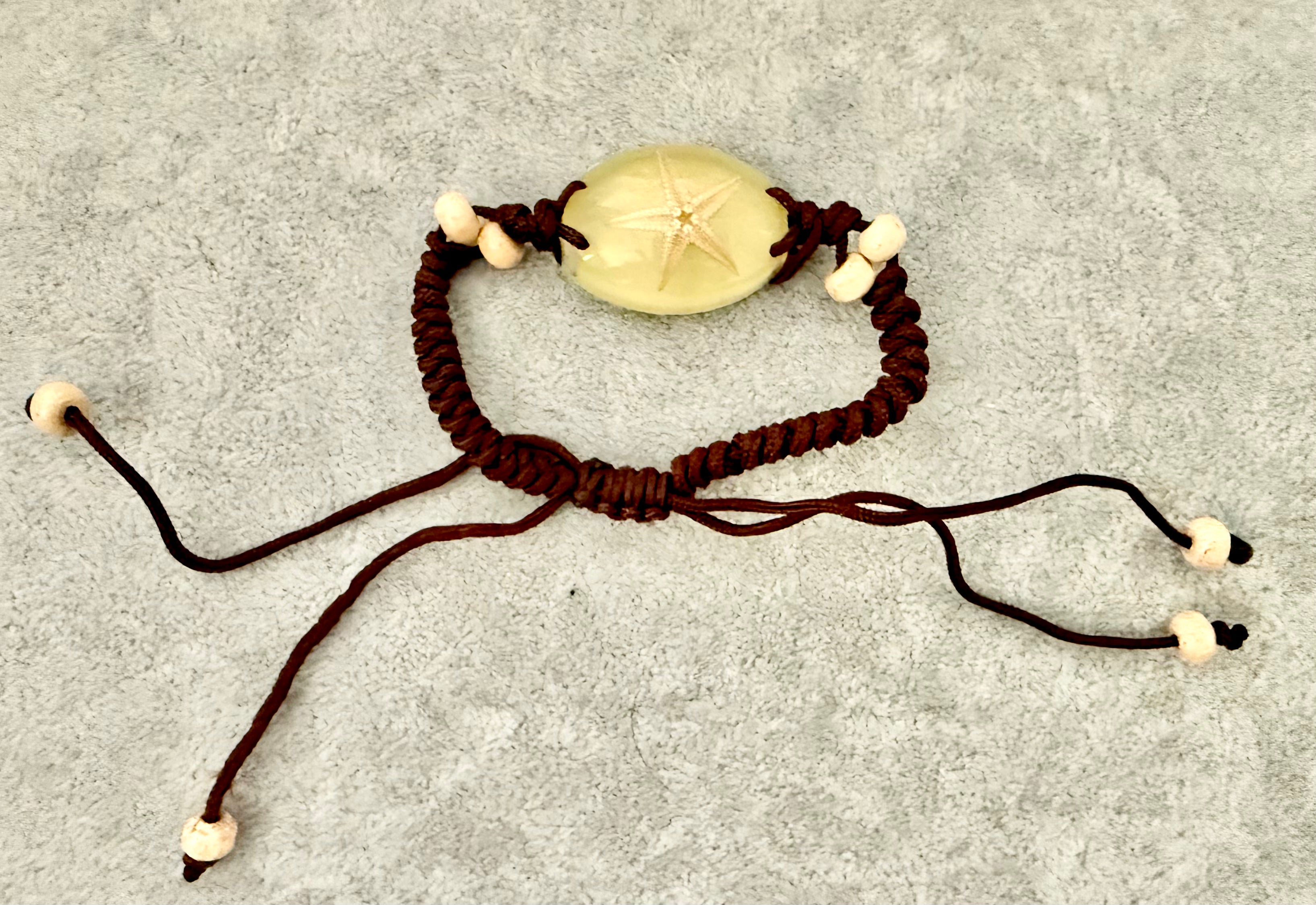 Starfish Bracelet /Handwoven/海星/手织手鏈