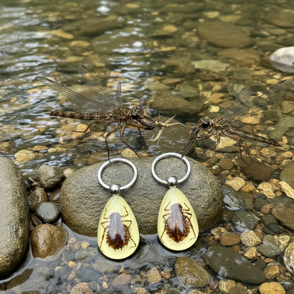 Dragonhunter/insect keychain/glow in dark /捕龙者蜻蜓/匙扣