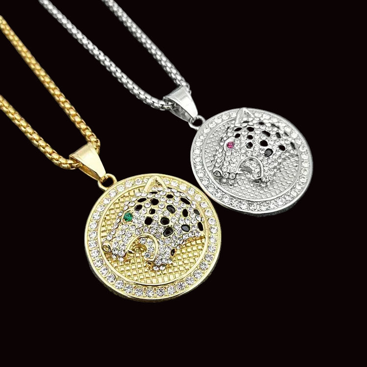 Leopard Head Pendant