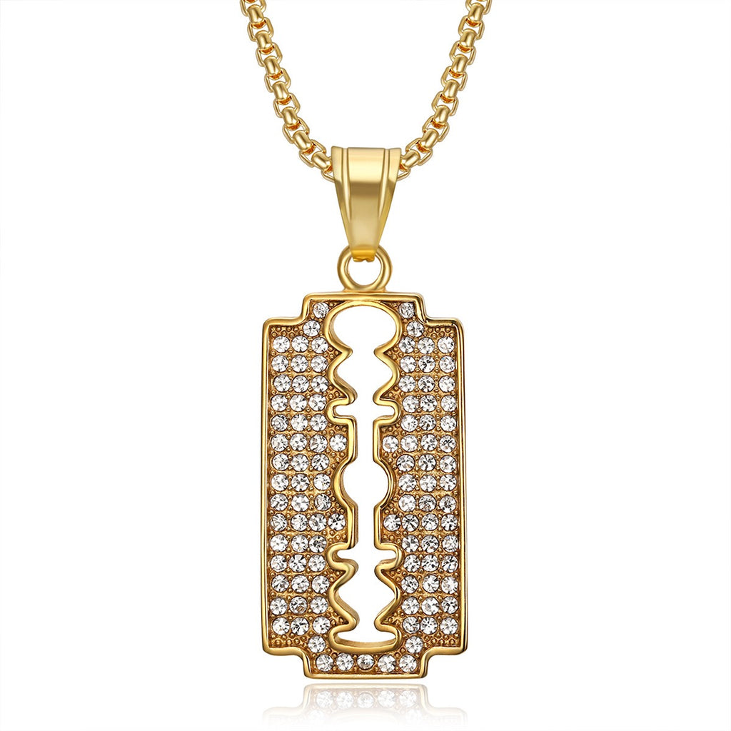 Razor blade / Barbershop Pendant