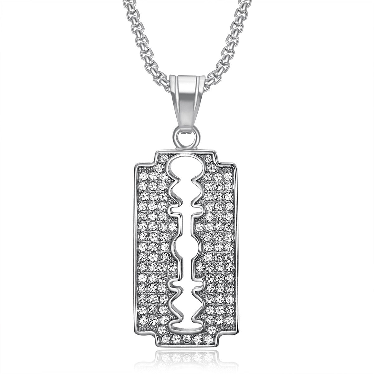 Razor blade / Barbershop Pendant